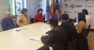 La delegación ecuatoriana se reunió con responsables de Agader y técnicos de Medio Rural.