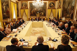 La reunión del Patronato tuvo lugar en el Palacio Real de Aranjuez. La reunión del Patronato tuvo lugar en el Palacio Real de Aranjuez.