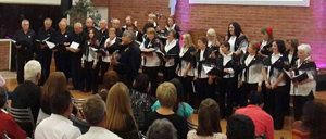 Un momento de la actuación del Coro de la Asociación Hispano Argentina. Un momento de la actuación del Coro de la Asociación Hispano Argentina.