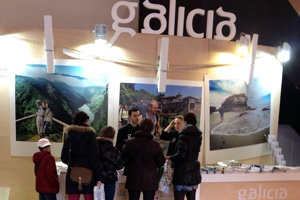 El estand de Galicia estuvo presente en las principales ferias del mundo. El estand de Galicia estuvo presente en las principales ferias del mundo.