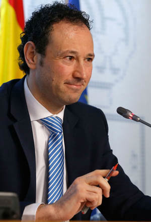 Guillermo Martínez, consejero de Presidencia. Guillermo Martínez, consejero de Presidencia.