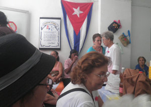 Un momento de la celebración del Día de la Mujer. Un momento de la celebración del Día de la Mujer.