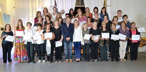 Se homenajearon a un total de 40 mujeres. Se homenajearon a un total de 40 mujeres.