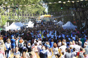 Panorámica del Buenos Aires celebra al País Vasco Panorámica del Buenos Aires celebra al País Vasco