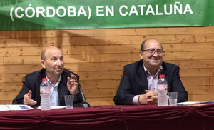 Joaquín Lesmes –a la dcha.–, durante la presentación. Joaquín Lesmes –a la dcha.–, durante la presentación.