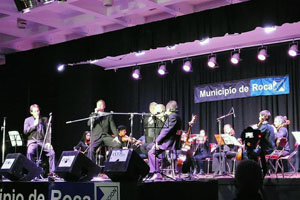 El grupo OPUS Cuatro, durante su actuación. El grupo OPUS Cuatro, durante su actuación.