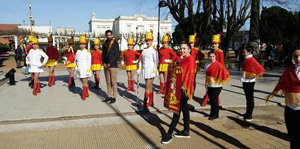 La Guardia Real del Club Español también participó en los actos. La Guardia Real del Club Español también participó en los actos.