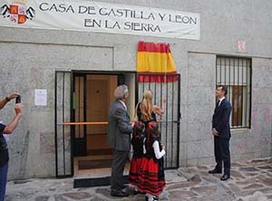 Herrero, durante el acto de inauguración de la nueva sede de la Casa de Castilla y León en la de Sierra. Herrero, durante el acto de inauguración de la nueva sede de la Casa de Castilla y León en la de Sierra.