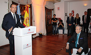 Ospaña.David Carriedo en su intervención