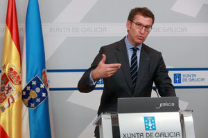 O titular do Goberno galego, Alberto Núñez Feijóo, comparecerá en rolda de prensa para dar conta dos asuntos tratados na reunión do Consello.