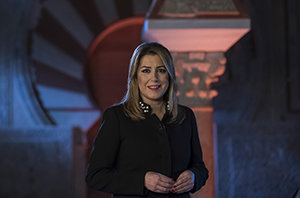 Un momento de la intervención de Susana Díaz en el discurso de Fin de Año. Un momento de la intervención de Susana Díaz en el discurso de Fin de Año.