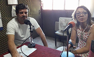 Un momento de la promoción de la rifa. Un momento de la promoción de la rifa.