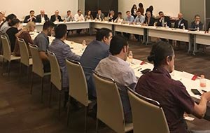Participantes en la 'I Jornada de Negocios y Networking de Empresarios y Directivos Españoles'. Participantes en la 'I Jornada de Negocios y Networking de Empresarios y Directivos Españoles'.