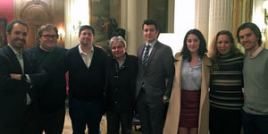 Los representantes del PP en Reino Unido que participaron en la reunión informativa. Los representantes del PP en Reino Unido que participaron en la reunión informativa.