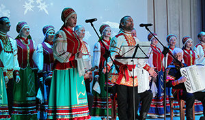 Cantando en ruso