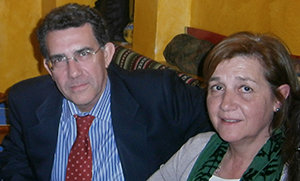 J. Julio Rodríguez y Blanca Azcárate, autores del libro. J. Julio Rodríguez y Blanca Azcárate, autores del libro.