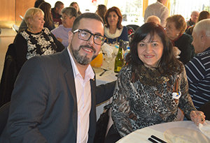 Juan Manuel Lasso, presidente de la Asociación Canaria Zona Norte y Liliana Acosta, presidenta del Círculo Canario de Buenos Aires. Juan Manuel Lasso, presidente de la Asociación Canaria Zona Norte y Liliana Acosta, presidenta del Círculo Canario de Buenos Aires.