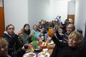 Artistas y directivos de la Sociedad compartieron una cena Artistas y directivos de la Sociedad compartieron una cena