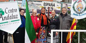 Representantes de tres entidades españolas participaron en el acto en Bahía Blanca. Representantes de tres entidades españolas participaron en el acto en Bahía Blanca.