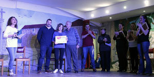 Entrega de diplomas de la II Xuntanza de Cantareiros. Entrega de diplomas de la II Xuntanza de Cantareiros.