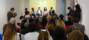 Un momento de la presentación que se realizó en la sede del Centro Cultural de España. Un momento de la presentación que se realizó en la sede del Centro Cultural de España.