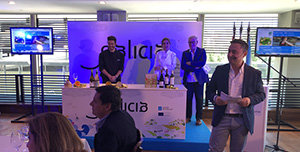 Un momento de la presentación de 'Saborea Galicia'. Un momento de la presentación de 'Saborea Galicia'.