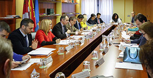 Un momento de la reunión del Consejo de Cooperación al Desarrollo. Un momento de la reunión del Consejo de Cooperación al Desarrollo.