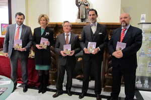 De izda. a dcha., Manolo Castro, Mercedes Martel, Ramón Jiménez, José María Blanco Corredoira y Basilio Rodríguez Cañada. De izda. a dcha., Manolo Castro, Mercedes Martel, Ramón Jiménez, José María Blanco Corredoira y Basilio Rodríguez Cañada.