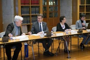 19,00 h.- O titular do Goberno galego, Alberto Núñez Feijóo, presidirá o Pleno Ordinario do Consello da Cultura Galega. Na biblioteca do Pazo de Raxoi (Praza do Obradoiro, s/n. 2º andar).
foto xoán crespo
10/01/2019