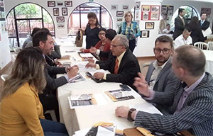 Se llevaron a cabo diferentes mesas temáticas. Se llevaron a cabo diferentes mesas temáticas.
