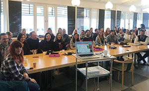 Algunos de los participantes en la reunión de trabajo. Algunos de los participantes en la reunión de trabajo.