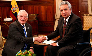 Borrell en Ecuador