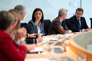 O presidente da Xunta preside a reunión do Goberno galego