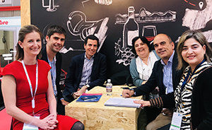 María Méndez -a la dcha.-, durante la participación de Canarias en el foro Routes Europe. María Méndez -a la dcha.-, durante la participación de Canarias en el foro Routes Europe.