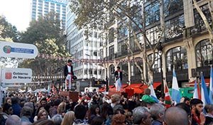Numerosas personas se dieron cita en 'Buenos Aires celebra al País Vasco'. Numerosas personas se dieron cita en 'Buenos Aires celebra al País Vasco'.
