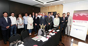 Cividanes, durante la jornada en la que participaron empresas de Eslovenia, México, Colombia, Chile, Honduras y Nicaragua. Cividanes, durante la jornada en la que participaron empresas de Eslovenia, México, Colombia, Chile, Honduras y Nicaragua.