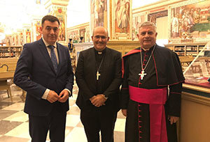 Roman Rodriguez en El Vaticano 1