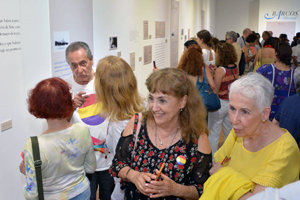 Los asistentes disfrutaron de la exposición. Los asistentes disfrutaron de la exposición.