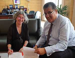 Cervantes Agadir-firma convenio