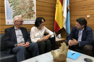 Antonio Rodríguez Miranda, reunido con los dirigentes de la Casa de Galicia de Córdoba. Antonio Rodríguez Miranda, reunido con los dirigentes de la Casa de Galicia de Córdoba.