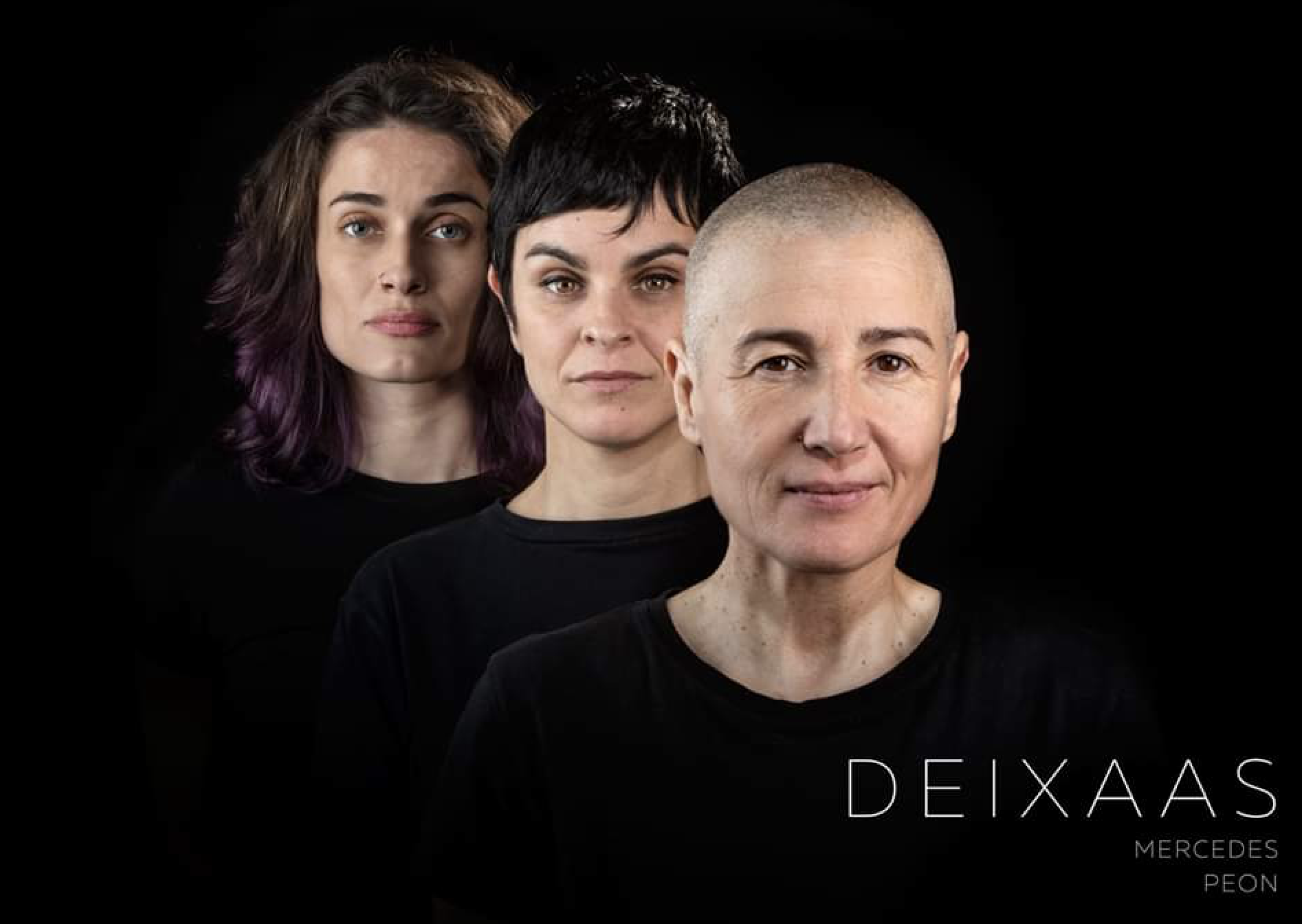 Mercedes Peón, Mónica Nut y Ana Fernández presentaron 'Deixaas'.