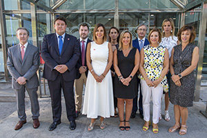 Paula Fernández presidió el acto de toma de posesión de los nuevos cargos de la Consejería de Presidencia.