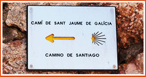 Señalización Camino de Santiago