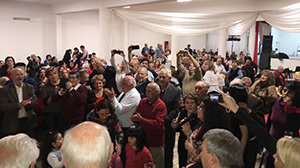 Un momento de la celebración del 61º aniversario. Un momento de la celebración del 61º aniversario.