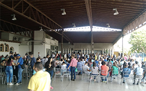 Las instalaciones del Hogar Canario Larense estuvieron abarrotadas durante las jornadas. Las instalaciones del Hogar Canario Larense estuvieron abarrotadas durante las jornadas.