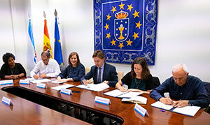 13,00 h.- A secretaria xeral da Igualdade, Susana López Abella, e o director xeral de Relacións Exteriores e coa Unión Europea, Jesús Gamallo, asinarán un convenio de colaboración con Solidariedade Internacional Galicia (SIG), a Asociación de Cooperación para o Desenvolvemento SOLIDA e Solidariedade Galega (SG) para executar o proxecto Fortalecemento do enfoque de protección integral feminista para defensoras de dereitos humanos en Mesoamérica. Na sala de xuntas da Dirección Xeral de Relacións Exteriores e coa Unión Europea (rúa do Hórreo, 61).
foto xoán crespo
30/09/2019