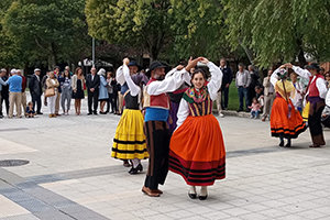 Un momento de la celebración de la Bien Aparecida en Navarra. Un momento de la celebración de la Bien Aparecida en Navarra.