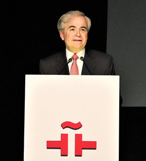 Álvaro Trejo, en un momento de su intervención.