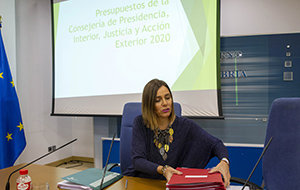 12:00 Sala de Prensa del Gobierno de Cantabria La consejera de Presidencia, Interior, Justicia y Acción Exterior, Paula Fernández Viaña, informa, en rueda de prensa, de los presupuestos de la Consejería para 2020.
18 NOVIEMBRE 2019 © Miguel De la Parra