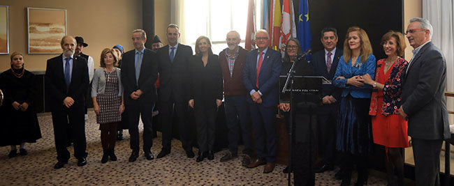 Diferentes autoridades que participaron en el cocido maragato. Diferentes autoridades que participaron en el cocido maragato.